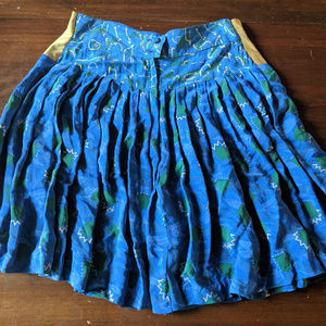 Vintage PLATINUM Dorothy Schoelen Size 10 Blue